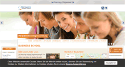 Desktop Screenshot of obermayr-business-school.com